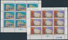 ** 1990 Europa CEPT Kisívsor Mi 2414-2415 (betapadás/gum Disturbance) - Autres & Non Classés