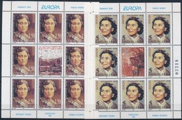 ** 1996 Europa CEPT, Híres Nők Kisív Sor Mi 2777-2778 - Autres & Non Classés