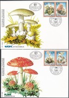 1999 Gomba Sor 2 Db FDC-n Mi 2914-2917 - Other & Unclassified