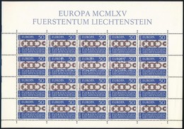 ** 1965 Európa CEPT Kisív Mi 454 - Otros & Sin Clasificación