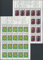 ** 1975 Europa CEPT, Festmények Kisív Sor Mi 623-624 - Other & Unclassified