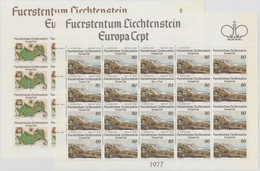 ** 1977 Europa CEPT, Tájak Kisívsor Mi 667-668 - Andere & Zonder Classificatie