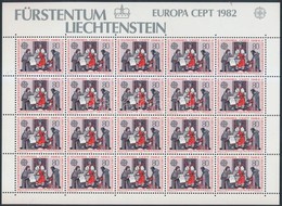 ** 1984 Europa CEPT Történelmi Események Kisív Mi 792 - Andere & Zonder Classificatie