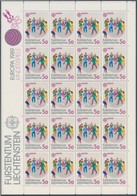 ** 1989 Europa CEPT Gyerekjátékok Kisív Sor Mi 960-961 - Autres & Non Classés