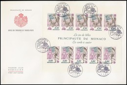 1989 Europa CEPT: Gyerekjátékok Blokk Mi 44 FDC-n - Autres & Non Classés