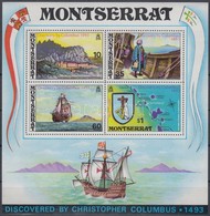 ** 1973 Montserrat Felfedezésének 480. évfordulója Blokk Mi 3 - Sonstige & Ohne Zuordnung