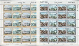 ** 1983 Europa CEPT: Jelentős Alkotások Kisívsor Mi 265-268 - Andere & Zonder Classificatie