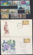 ** 1969-1981 James Cook értékek, Sorok + 8 Db FDC + 1 Db Díjjegyes - Autres & Non Classés