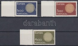 ** 1970 Európa CEPT ívszéli Sor Mi 1092-1094 - Other & Unclassified