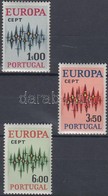 ** 1972 Europa CEPT Sor Mi 1166-1168 - Andere & Zonder Classificatie