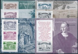 ** 1992 Europa CEPT, Amerika Felfedezésének 500. évfordulója Blokk Sor Mi 85-90 - Autres & Non Classés