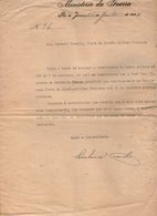 VP13.093 - Brésil - Ministerio Da Guerra à RIO DE JANEIRO 1921 - Lettre De Mr ?? Pour Mr Le Général GAMELIN - Documenten
