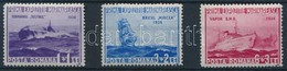 ** 1936 Tengerészeti Kiállítás Sor Mi 519-521 - Altri & Non Classificati