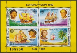 ** 1992 Európa CEPT Blokk Mi 271 - Autres & Non Classés