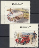 ** 2013 Europa CEPT Postai Járművek ívsarki Sor Mi 6705-6706 - Autres & Non Classés