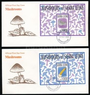 1993 Gomba Sor Mi 1999-2006 + Blokksor Mi 220-221 4 Db FDC-n - Other & Unclassified