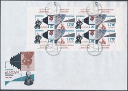 1994 Europa CEPT Kisív Mi 80-81 FDC - Andere & Zonder Classificatie