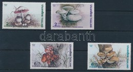 ** 1986 Gomba Sor Mi 1183-1186 + 4 Db CM-en + FDC-n - Other & Unclassified