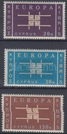 ** 1963 Europa CEPT Sor Mi 225-227 - Autres & Non Classés