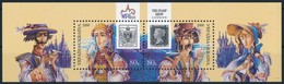 ** 2000 Nemzetközi Bélyegkiállítás WIPA 2000, Bécs és THE STAMP SHOW, London Blokk,
International Stamp Exhibitions WIPA - Andere & Zonder Classificatie