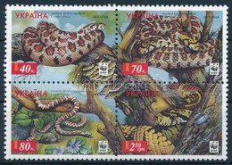 ** 2002 Kígyók Négyestömb,
Snakes Block Of 4
Mi 502 A - 505 A - Autres & Non Classés