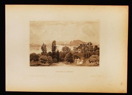 1856 Újvidék Látképe. Neusatz In Ungarn. Acélmetszet, Kunstanstalt Des Bibliographisches Institut In Hildburghausen, 15× - Stiche & Gravuren