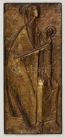 1988 E. H. Jelzéssel: II. János Pál Pápa Ausztriában, Bronz Plakett / John Paul II In Austria, Bronze Plaque, 17x8cm - Otros & Sin Clasificación