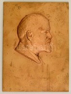 J. F, Rogge 1959: Lenin. Bronz Kisplasztika. Jelzett. / Bronze Plastique Signed.  22x30 Cm - Other & Unclassified