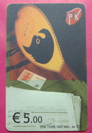 Third Edition Kosovo CHIP Phonecard, 5 Euro. Operator VALA, *Cifteli Turkish Instrument*, RARE, A1PTK 00596929 - Kosovo