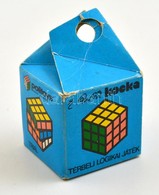 Rubik-kocka, Bűvös Kocka Polytoys. Saját Dobozában. / Magic Cube, Rubic Cube In Original Box. - Autres & Non Classés