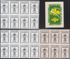 Eszperantista Cserkész Levélzárók összefüggésekben / Scout Poster Stamps - Non Classificati