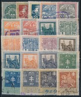 1914-1921 21 Db Klf Okmánybélyeg Záróértékkel (100K) - Non Classificati