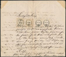 1859 Teljes Okmány 36kr Okmánybélyeggel Szászrégen - Unclassified