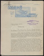 1936 Leicester, Wildt&Co. Angol Kötőgép Gyártó Cég Számlái és Levelezése, Dombornyomott Fejléces Papíron (3db) és Fejléc - Non Classés
