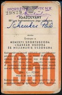 1950 Kedvezményes Igazolvány A Nemzeti Sportuszoda, Császár Uszoda és Millenáris Uszodába - Non Classés