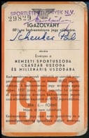 1950 Kedvezményes Igazolvány A Nemzeti Sportuszoda, Császár Uszoda és Millenáris Uszodába - Unclassified