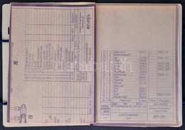 1957 M16-17 PF Műszaki Rajzok Mappában - Non Classés