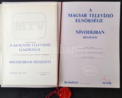 1980-1981 MTV Elnökségének Nívódíjai Petress István (1933-2002) újságírónak, Riporternek A Hét, Ablak és Más Műsorokban  - Ohne Zuordnung