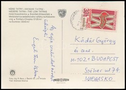 1977 Engel Tevan István (1936-1996) Grafikus, Tevan Margit Fiának Saját Kezű üdvözlő Sorai és Aláírása Egy A Mestere, Ká - Other & Unclassified