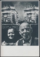Cca 1980 Csonka Béla Pecséttel Jelzett, Vintage Fotómontázsa Dokufotópapíron, 21x15 Cm - Autres & Non Classés