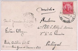 Brasil, 1911, Bilhete Postal Rio De Janeiro-Vila Nova De Cerveira - Covers & Documents