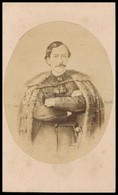 Cca 1860 Gróf Teleki László (1811-1861) Politikus, Fénynyomat, 10×6 Cm - Autres & Non Classés