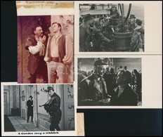 Sinkovits Imre (1928-2001) Különböző Szerepeiben, Hátoldalon Feliratozott Sajtófotók és Fotólapok,9×12 és 14×8,5 Cm - Autres & Non Classés
