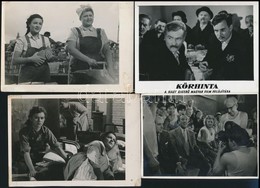 Filmfotók (pl. Körhinta, Hideg Napok, Stb.), 6 Db Fotó, 9×12 és 12,5×18 Cm - Sonstige & Ohne Zuordnung