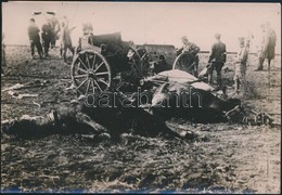 1913 Balkáni Háború, Bolgár Katonák, Korabeli Sajtófotó Hozzátűzött Szöveggel, 12x16 Cm / Balkan War. Bulgarian Soldiers - Unclassified
