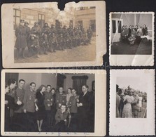 Cca 1921-1941 Légrády Elek Páncélos Fotói: Csoportképek, életképek, Portré, Egy Részük Sérült + Boríték - Non Classés