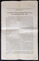 1860 Néhai Nagyméltóságú Királyfalvi Róth Johanna Asszonyságnak, Gróf Teleki József Ur özvegyének Végrendelete. 6p. - Zonder Classificatie