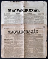 1861 A Magyarország 1. évf. Két Lapszáma (251., 260.), érdekes írásokkal - Sin Clasificación