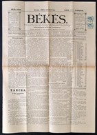 1894 A Békés Hetilap 13. (26.) évf. 22. Száma (június 3.), érdekes írásokkal - Non Classés