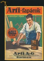 1928 Arti Fapácok Képes Reklám Katalógus, Bozó Gyula Iparművész Aláírt Ex Librisével 60p. - Unclassified